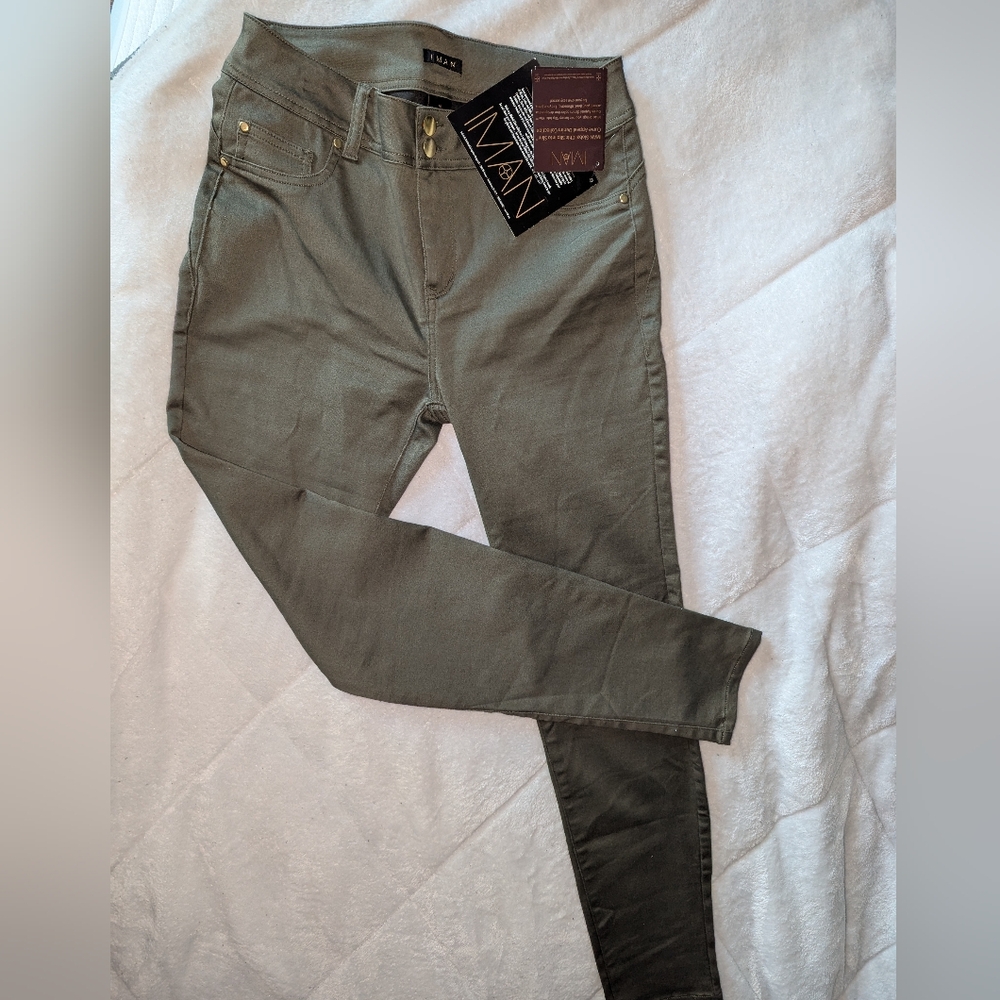 IMAN Olive Green Pants